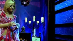 FFM threesome in the club with Shyla Stylez and Alexis Texas