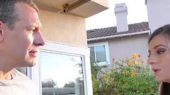 Hot ass Avery Moon with small tits sucking her boyfriend's dick