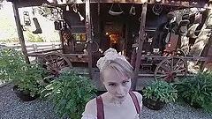 Wild West Hardcore Sex With Skinny Waitress Alicia Williams