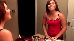 Small tits hottie Abella Danger drops on her knees to be fucked