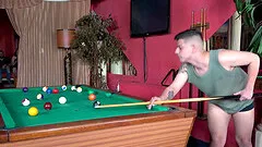 Bisexual threesome at home with a dude who loves getting butt fucked