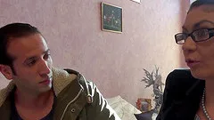 Horny couple enjoys having hardcore sex with a cumshot ending