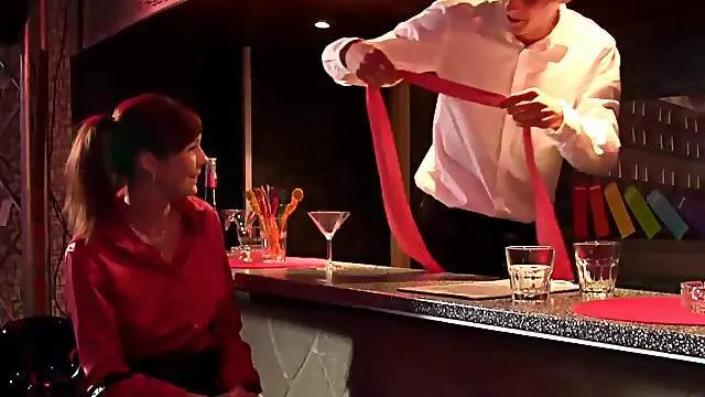 Pee covered fetish slut fucked in bar