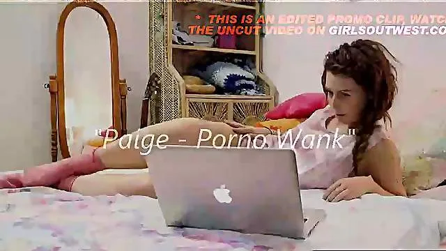 Girls Out West - Long haired hottie and orgasmic sex toy