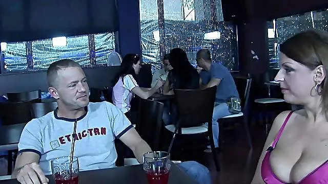 Right In The Middle Of The Restaurant