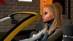 Rough anal sex in the dungeon with a hot sexy college girl blonde