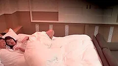 Spy cam catches cheating wife Honma Yuri having sex on the bed