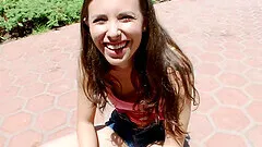 Interracial shag with attractive brunette Casey Calvert. HD