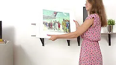 Hardcore dicking with Kecy Hill getting cum on tits after sex