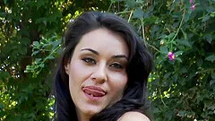 Bubble butt model Charley Chase wants cum in mouth ending