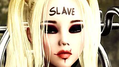 Hardcore in the basement! Cuffed college girls in restraints get fucked by a big cock