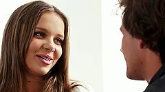 Skinny babe Liza Rowe enjoys getting fucked from behind. HD