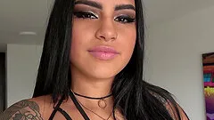 Doggy style fucking with Katilicioux getting a cumshot after sex