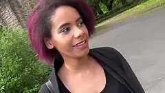 Outdoor dick sucking in public with amazing girlfriend Lara