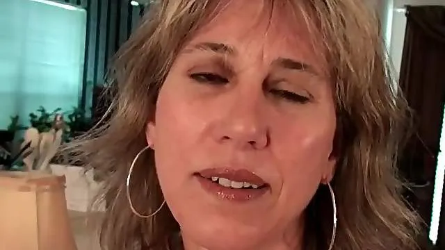 Milf pussy lips and small tits in close up