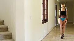 Hardcore interracial sex with horny model Kagney Linn Karter