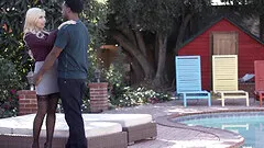 Nice interracial FFM threesome with Ella Nova and Christie Stevens