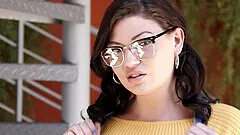 Wild interracial sex with cum loving brunette Jessica Rex at home