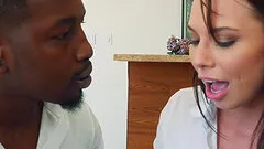 Gentle interracial fucking with gorgeous pornstar Aidra Fox