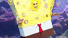 Messy facial ending after passionate fucking with cute Chloe Addison