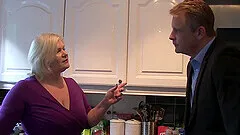 Interracial threesome sex with mature Lacey Starr and ebony Lola Marie