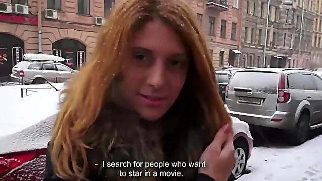 Tricky Agent - Perky redhead fucking casting