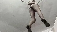 Hardcore fucking with blonde stripper Amelie ends with cum in mouth