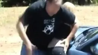 Dad Spanks The Girls (Outdoor Car Spankings)