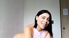 Brunette Solo Webcam Masturbation