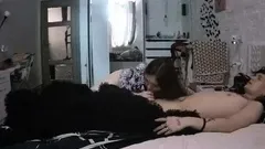 Webcam records amateur teens blowjob