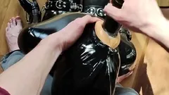 Kinky skinny amateur anal toys fetish