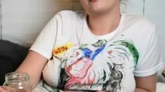 Blonde emo amateur solo masturbation