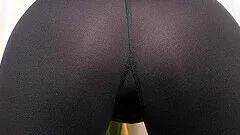 Messy cumshot ending after fucking with flexible Kayley Gunner