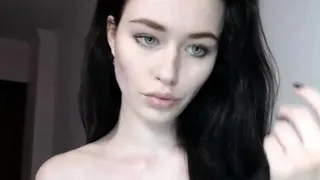 Hottest brunette solo webcam masturbation 2