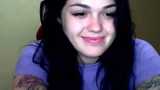 Brunette Solo Webcam Masturbation