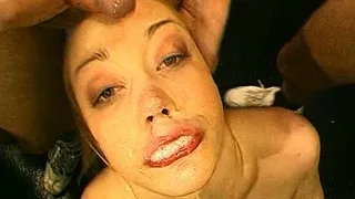 Hot brunette big boobs toying pink pussy