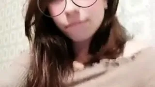 Brunette Solo Webcam Masturbation