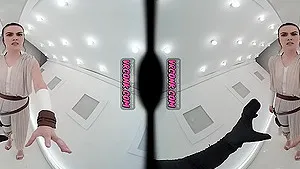 Starwars cosplay porn with Freya Parker VR Porn