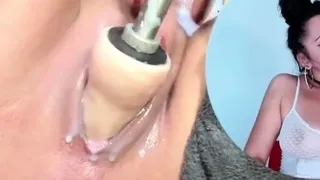 hot amateur blonde close up masturbation HD