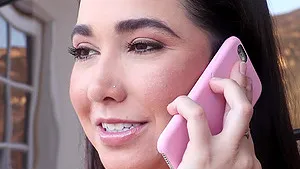 Smooth back massage turns into interracial sex for Karlee Grey