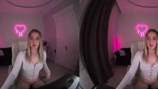 Blonde babe scarlet solo webcam