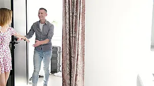 Erotic lovemaking in the evening with stunning wife Fanta Sie