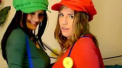 Horny Tina Kay and her friend like to play with toys together