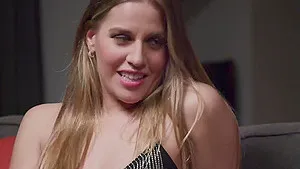 Small tits secretary Eveline Dellai lets her boss fuck her ass