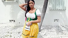 Large ass amateur Violet Myers takes a dick in the van and loves it