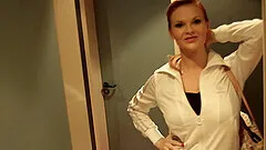 Interracial anal sex with redhead maid Tarra White in high heels