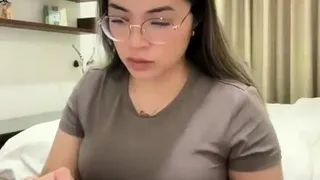 Hottest brunette solo webcam masturbation 2