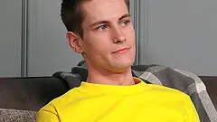 Handsome dude with a large dick fucks his skinny gay friend