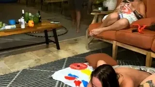 Amateur young lesbian webcam