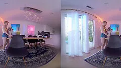 Homemade VR porn movie with redhead girlfriend Penny Pax. HD